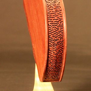 Detail photo of  "Purpleheart  split bowl thingie"