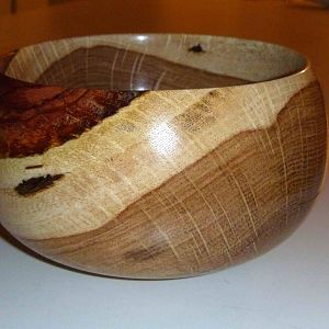 Oak bowl