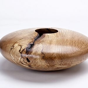 White Oak Hollow Form
