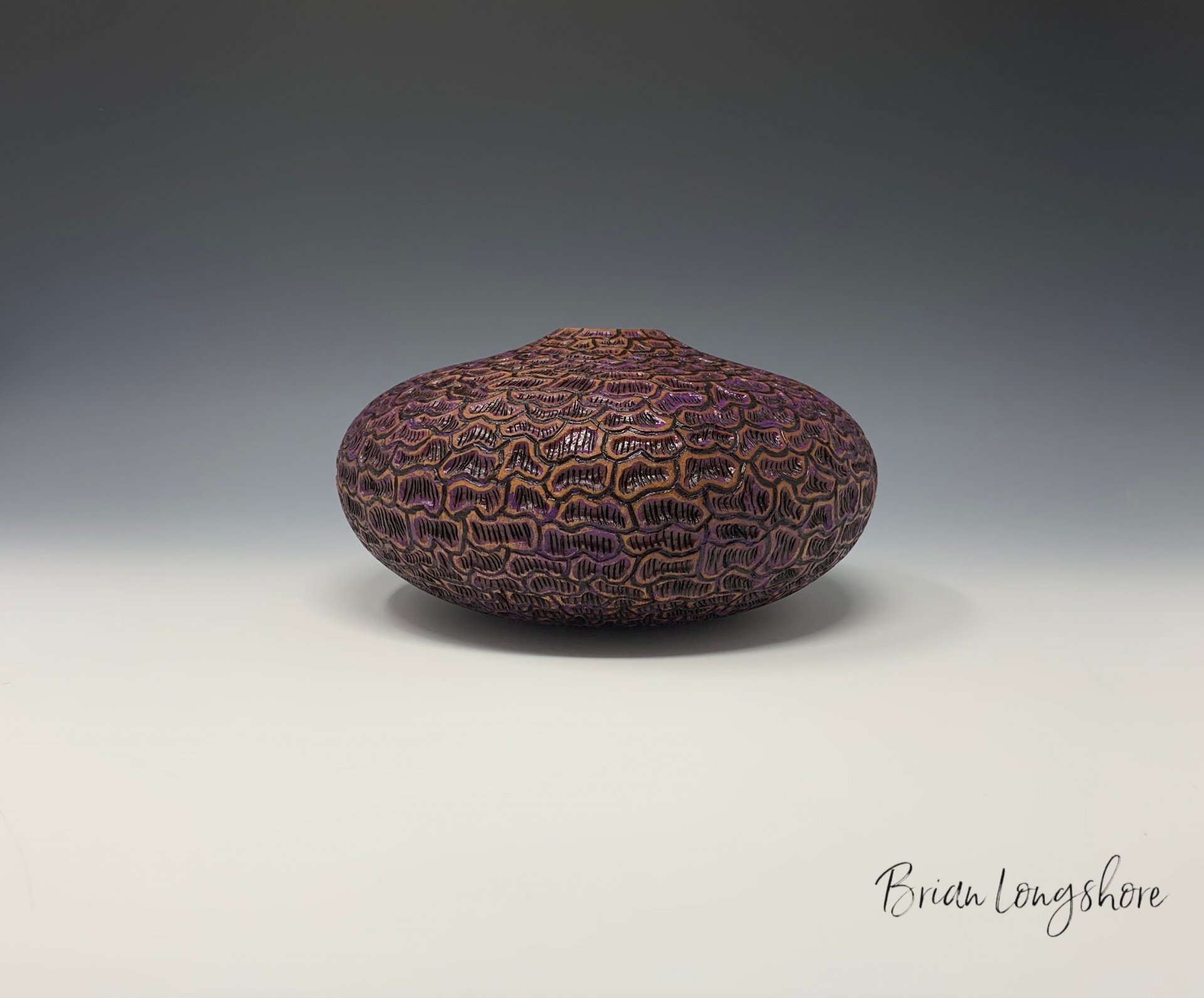 “Purple Haze” Bradford Pear Vessel