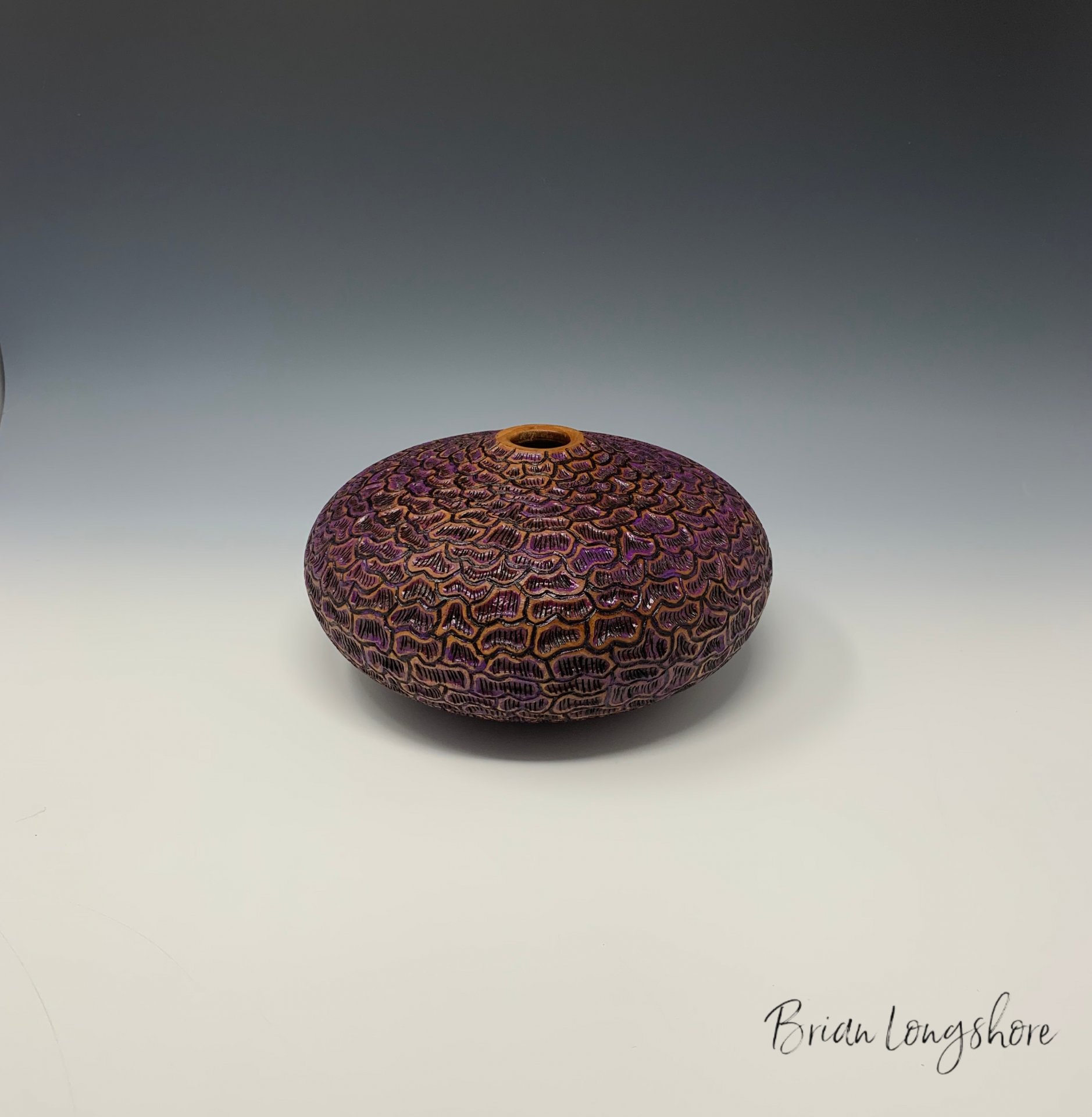 “PURPLE HAZE” BRADFORD PEAR VESSEL