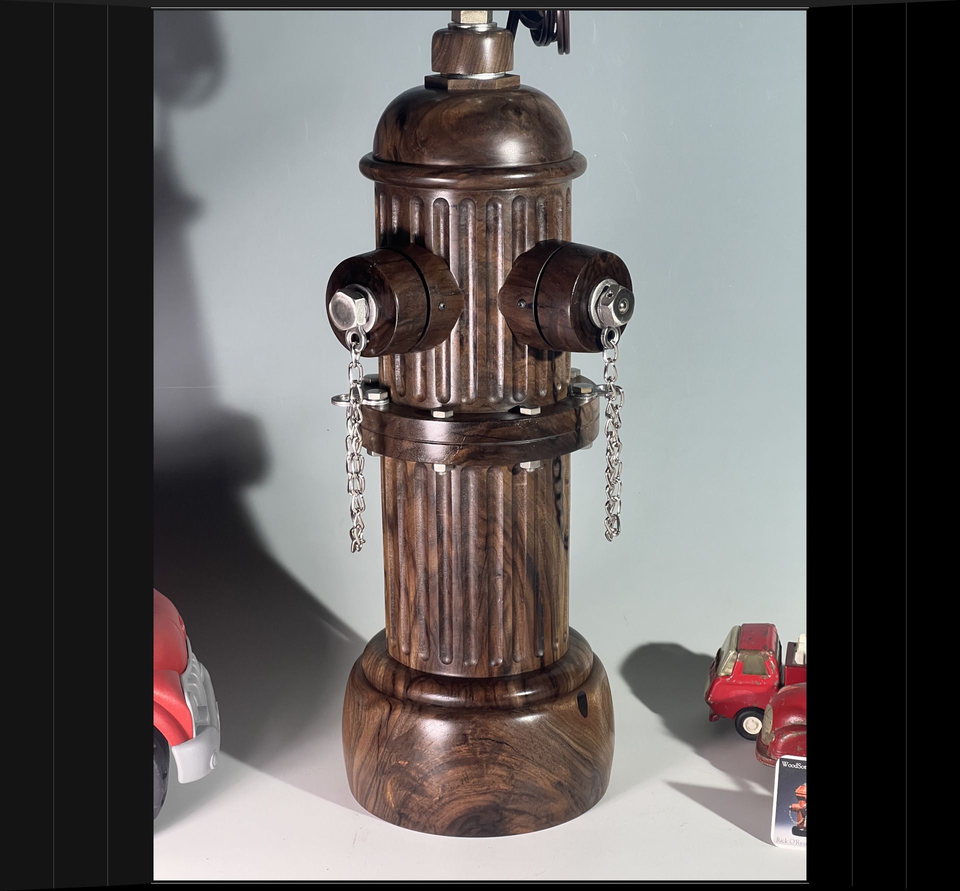 1186 Arizona walnut lamp