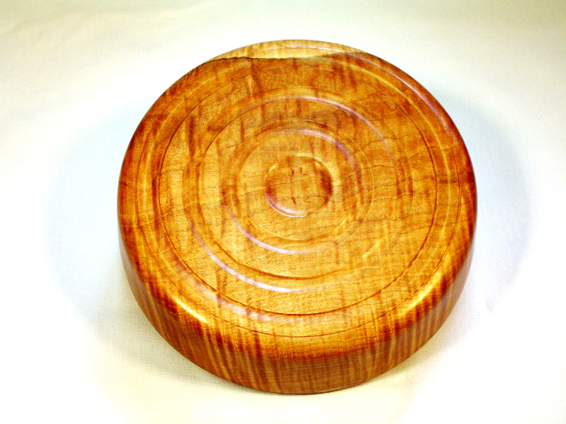 1201-2 Maple Fiddleback (Bottom View)