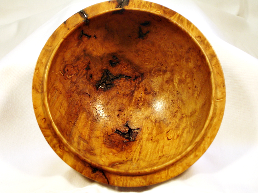 1202-2 Myrtle Burl Bowl (Top)