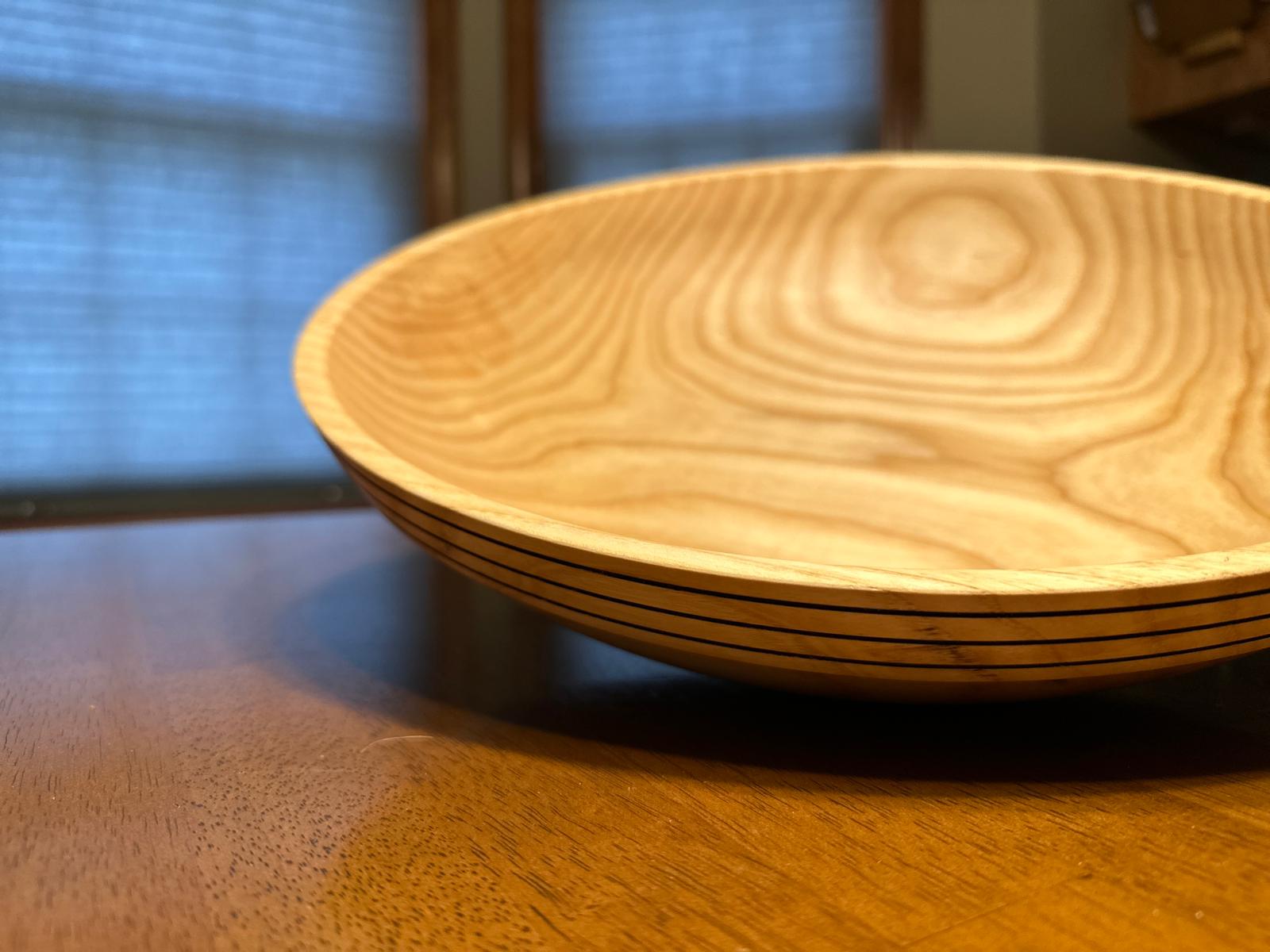 15" Ash Salad Bowl