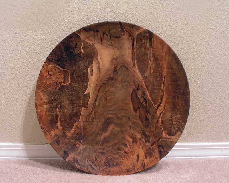 17" Ambrosia Maple Platter