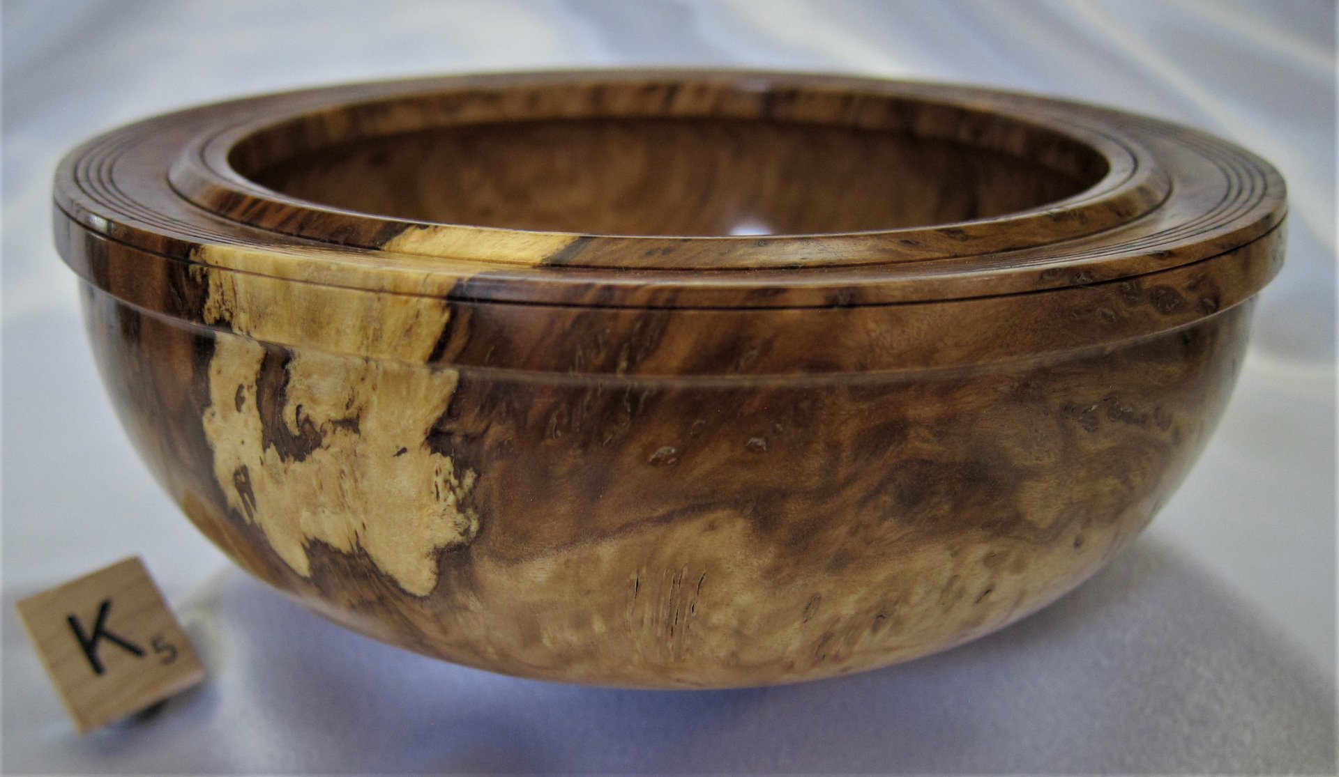 1829 Yellow Box Burl. American Association of Woodturners