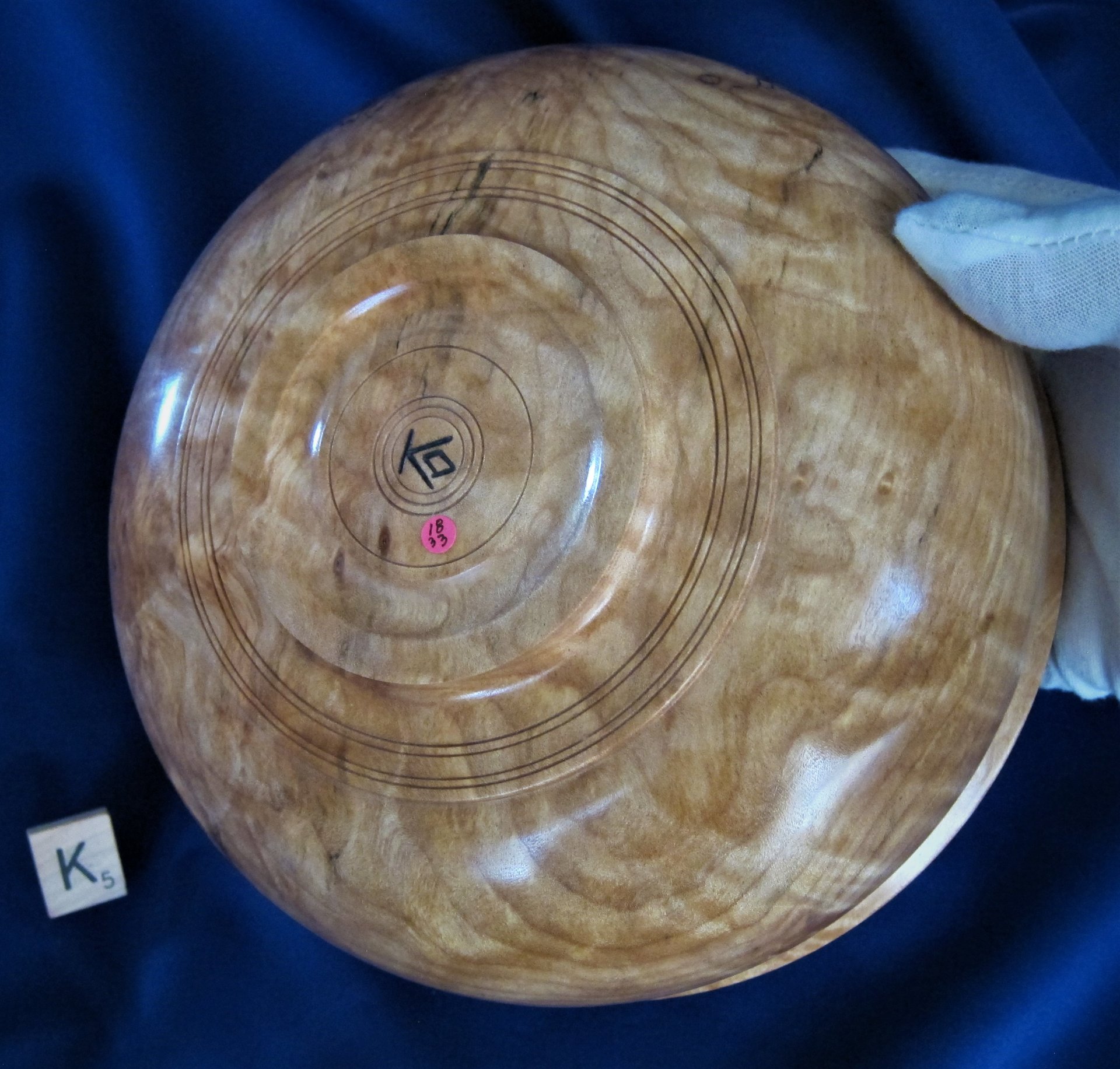 1833 quilted maple.