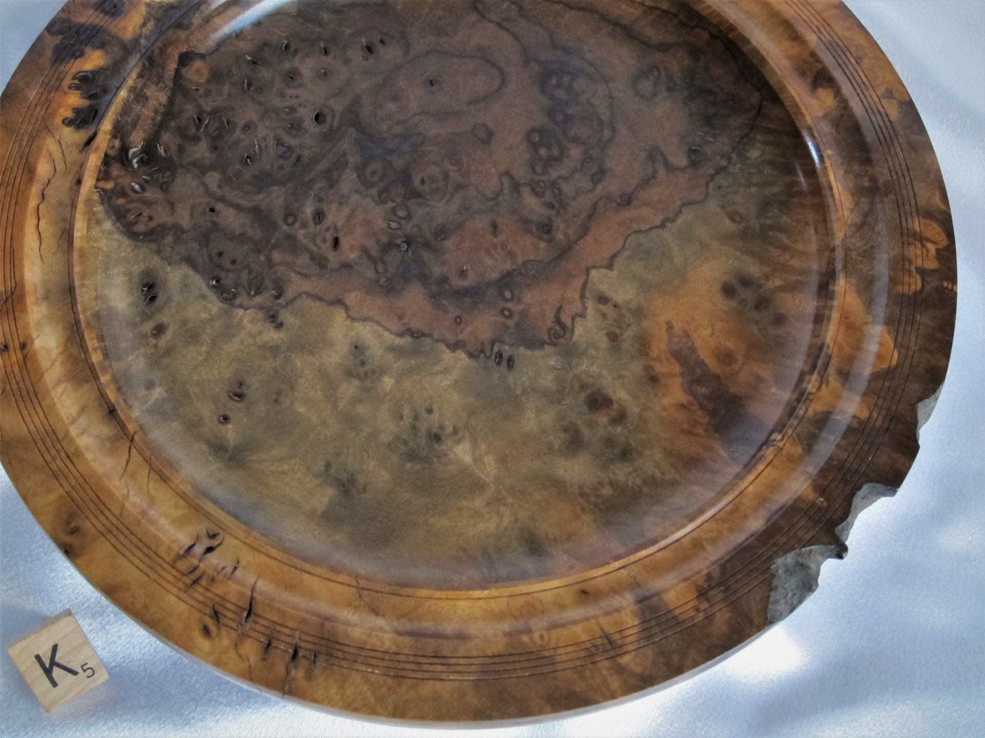 1874 Claro Walnut Burl