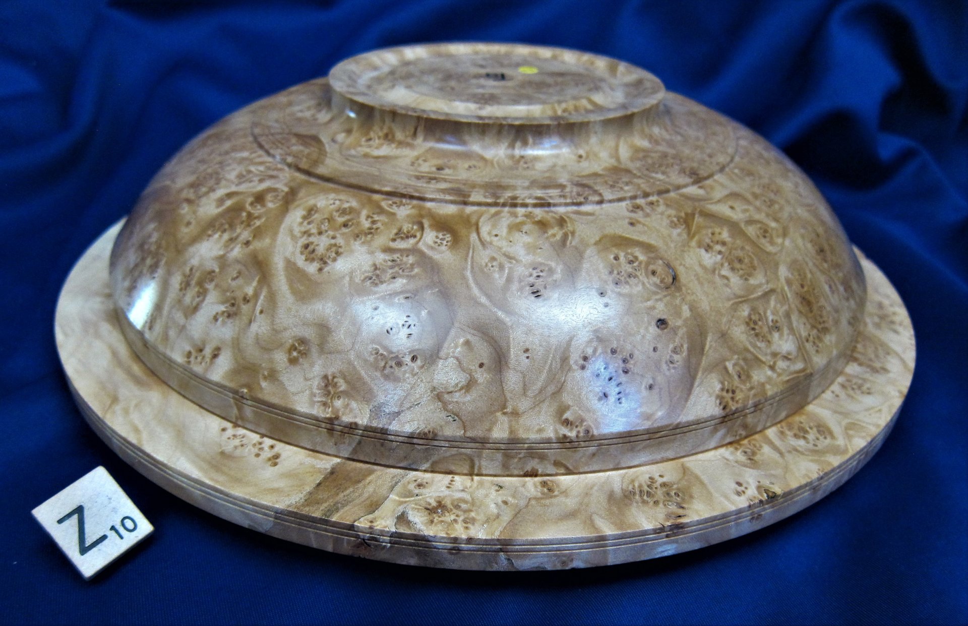 1885 maple burl bowl