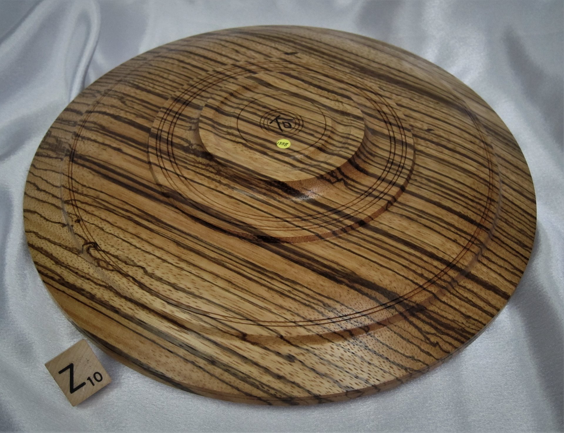 1888 African Zebrawood