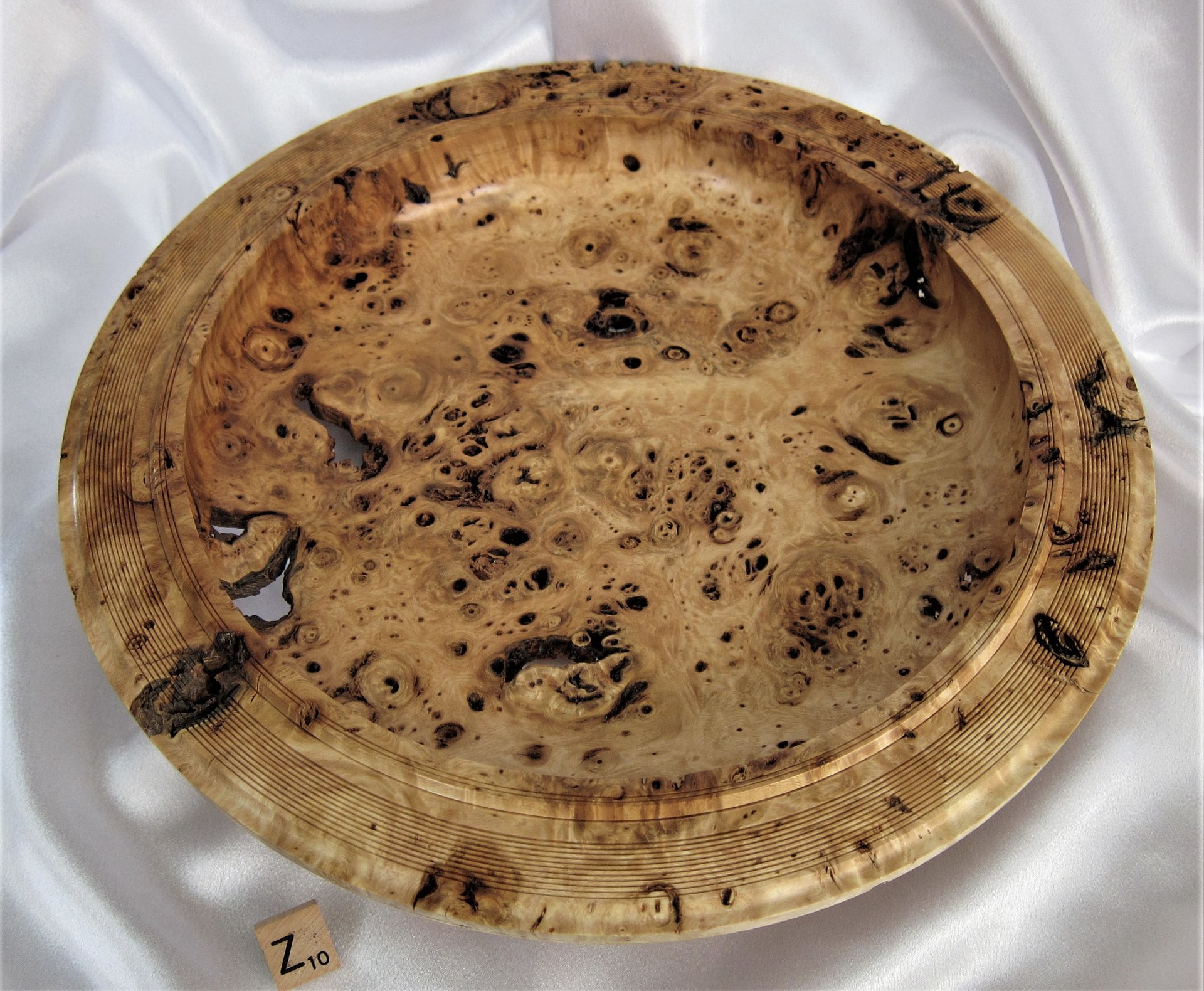 1899 Cottonwood burl centerpiece.