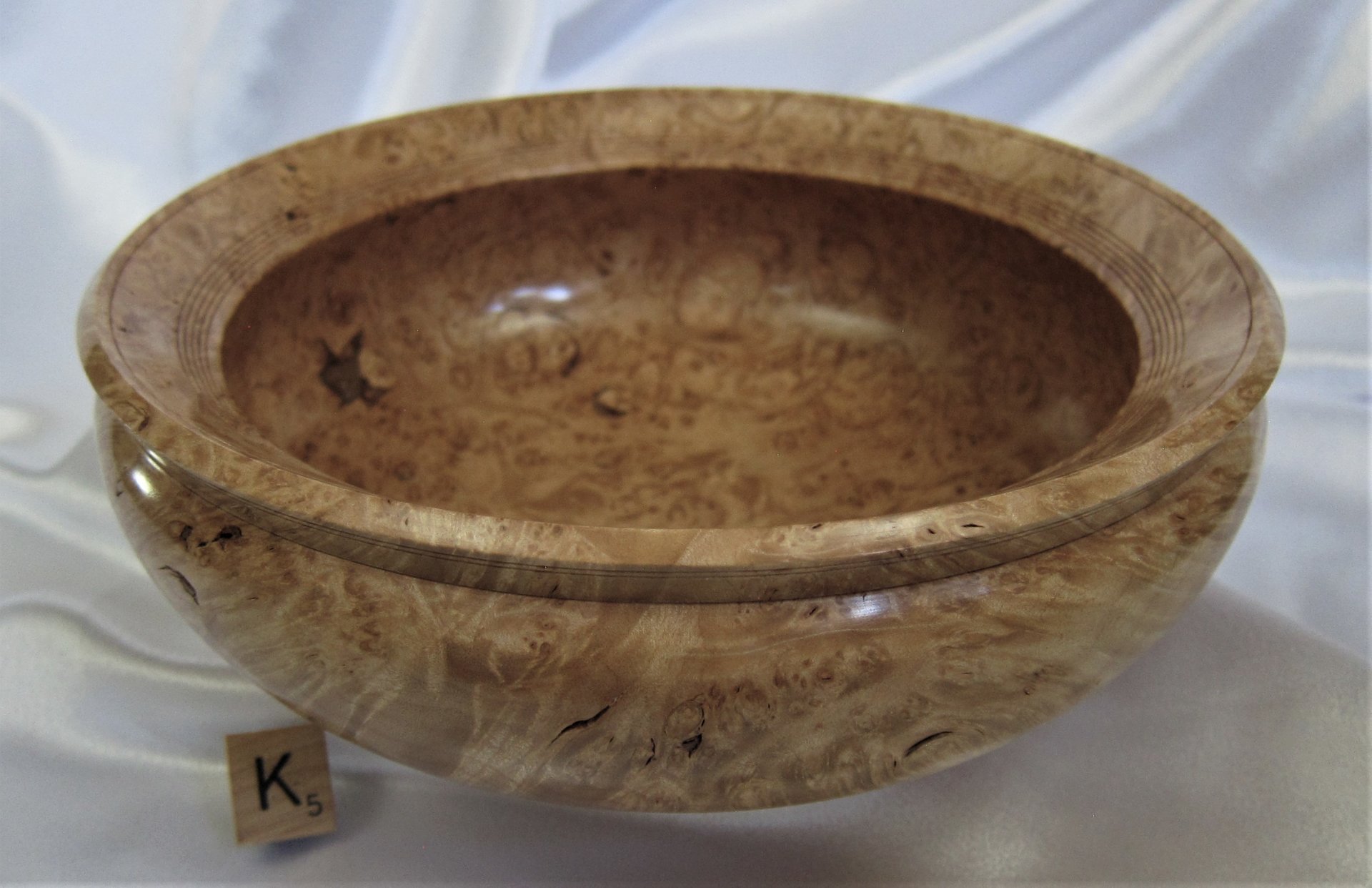 1968 Maple Burl (large epoxy repair).