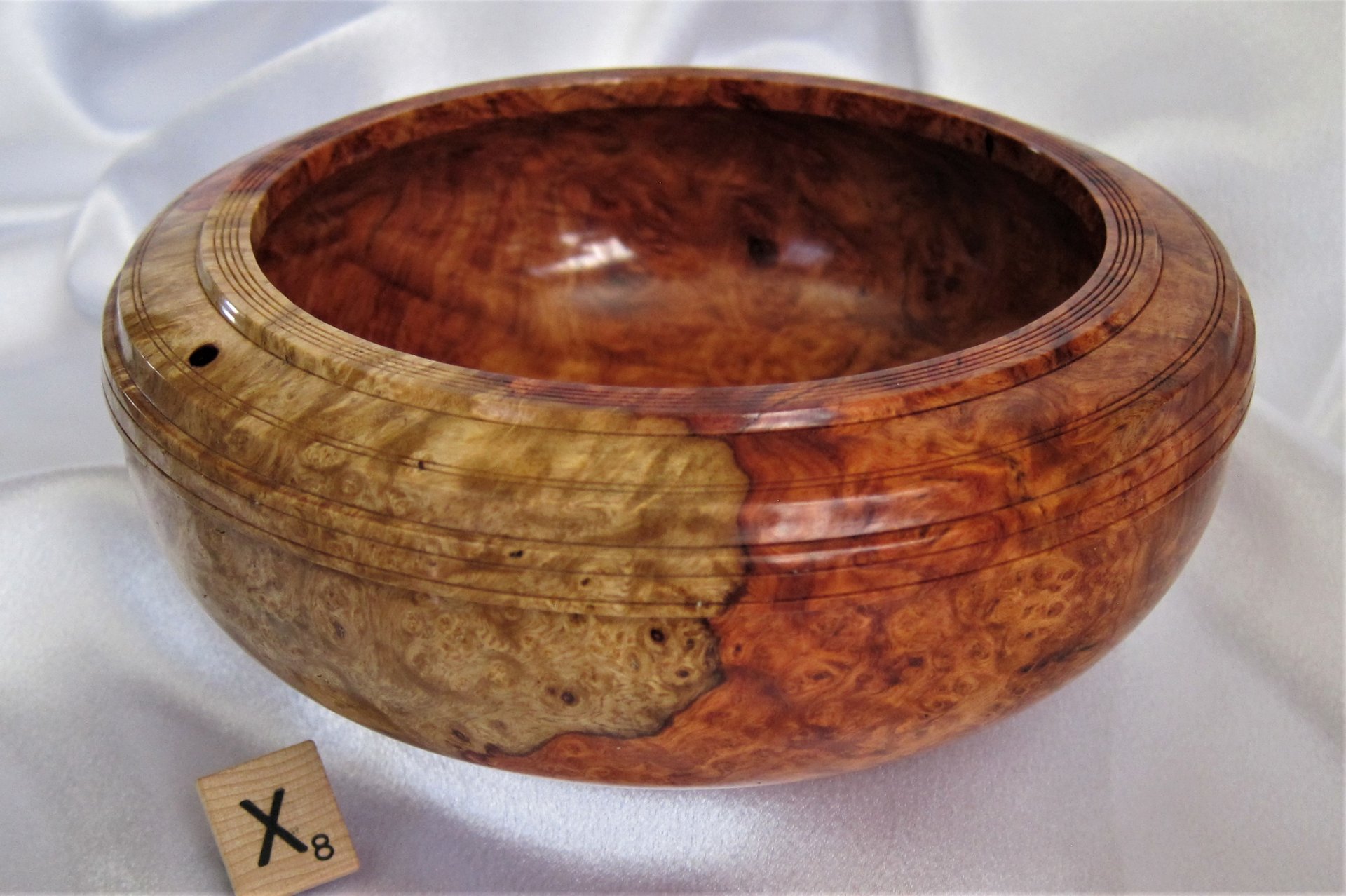 2058 Thailand Red Amboyna Burl.