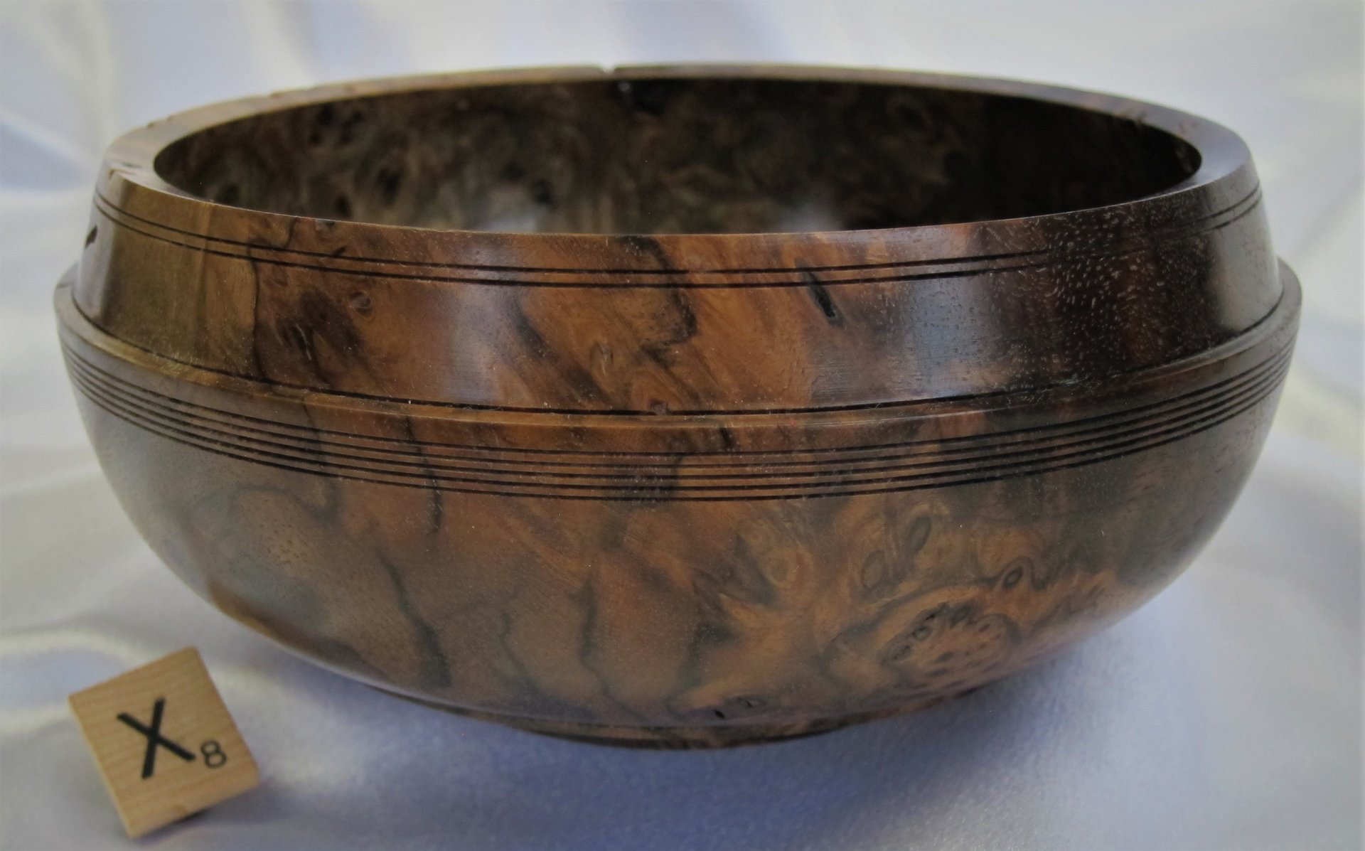 2063 Claro Walnut Burl American Association Of Woodturners