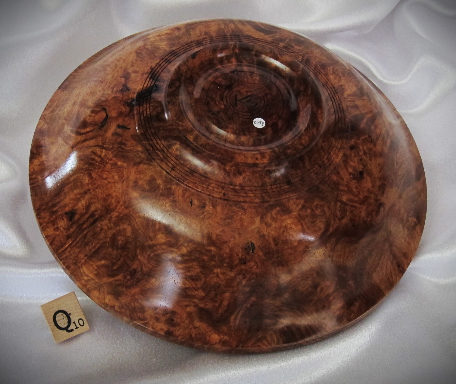 #2099 Thailand Red Amboyna Burl