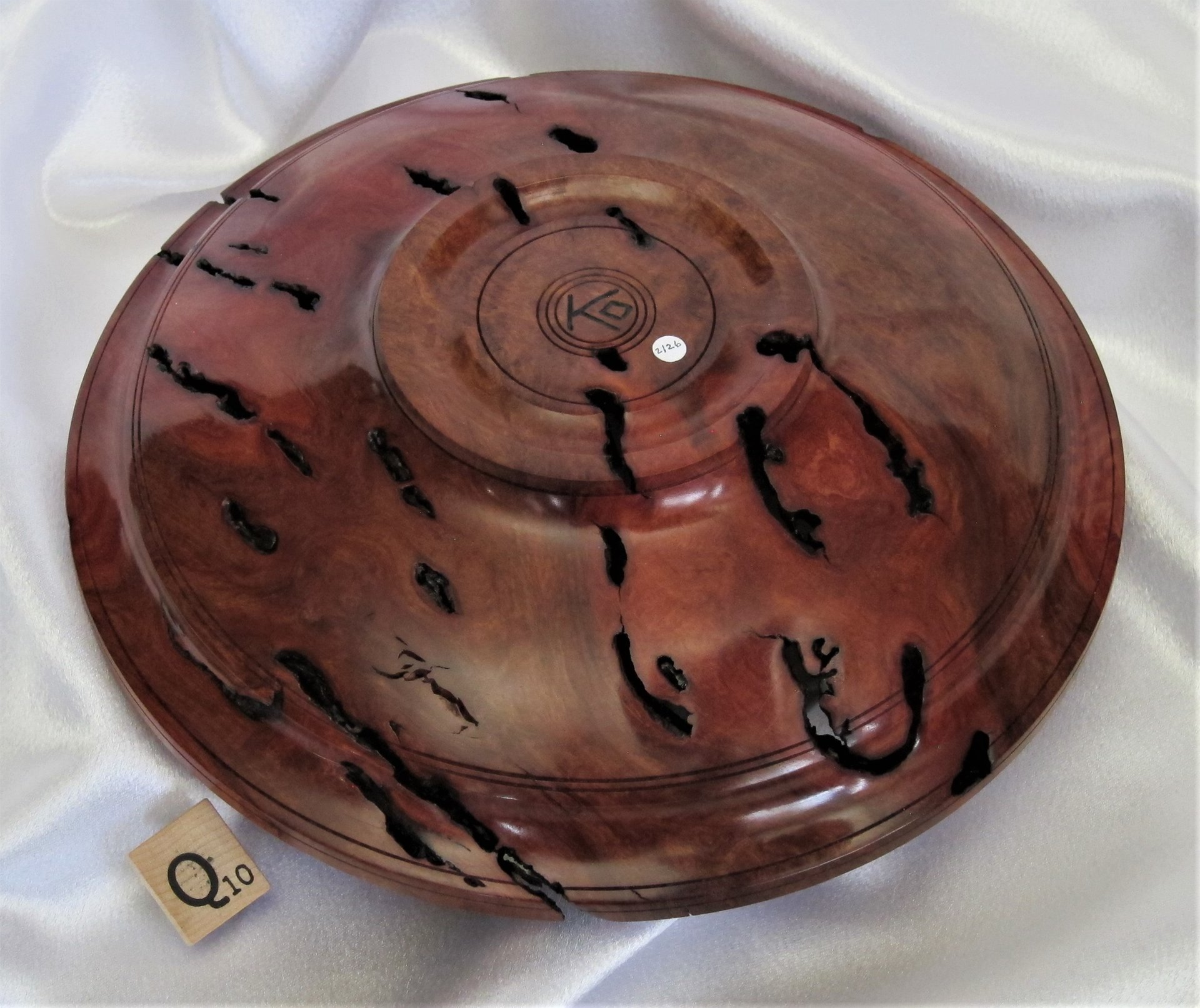 2126 Red River Gum burl