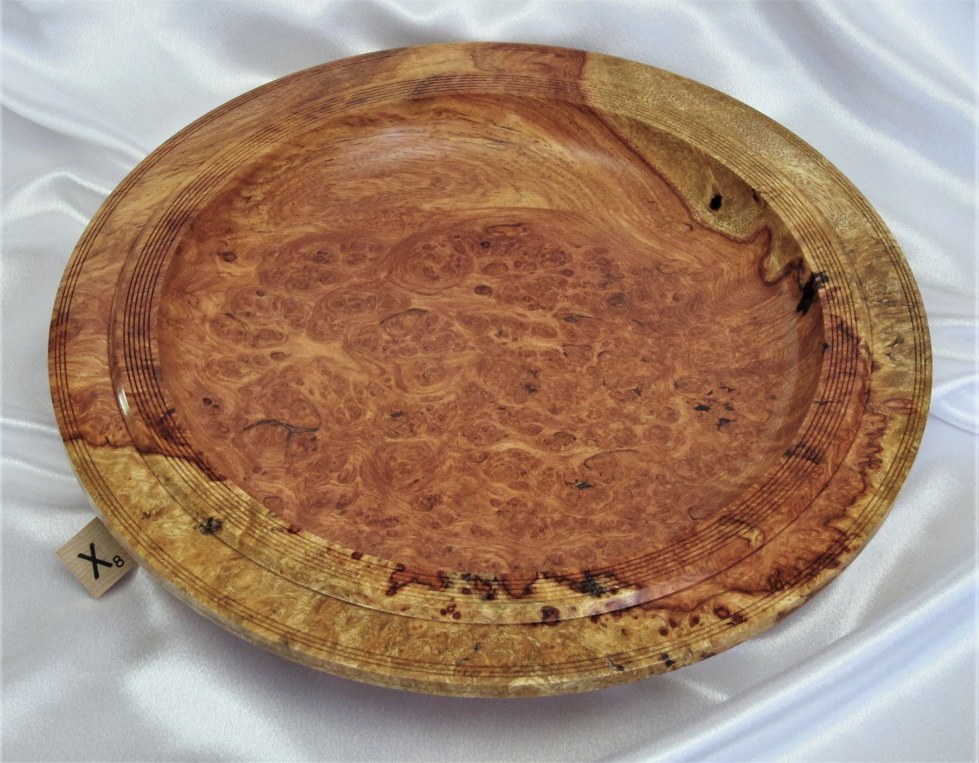 2186 red Amboyna burl from Thailand