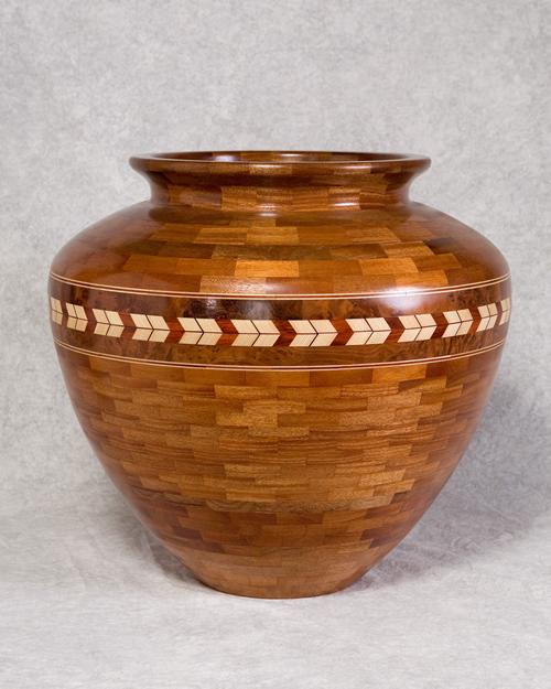 28" X 30" segmented vase