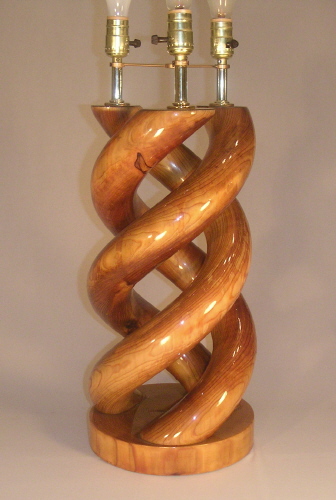 3 spiral lamp