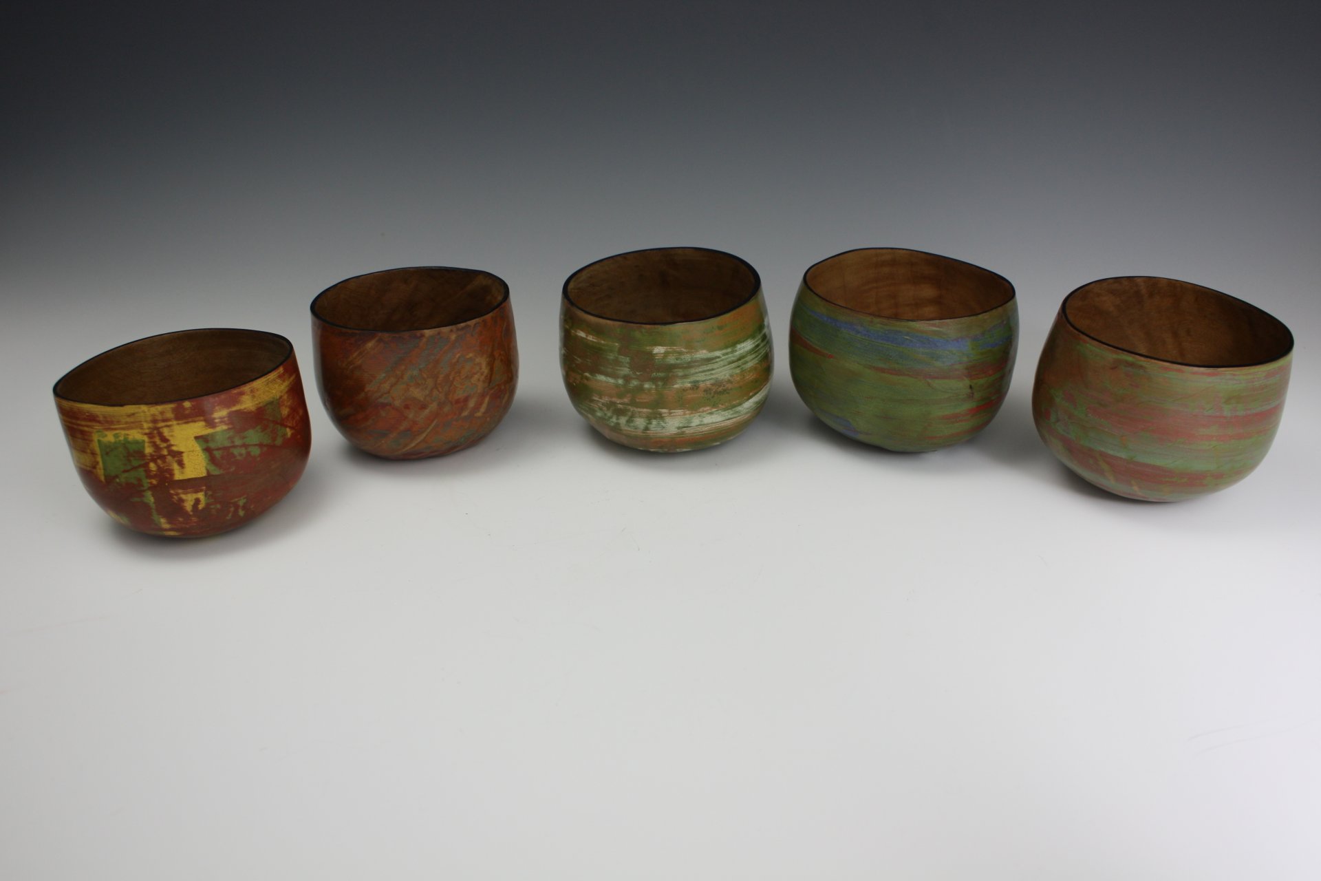 5 Little Madrone Bowls