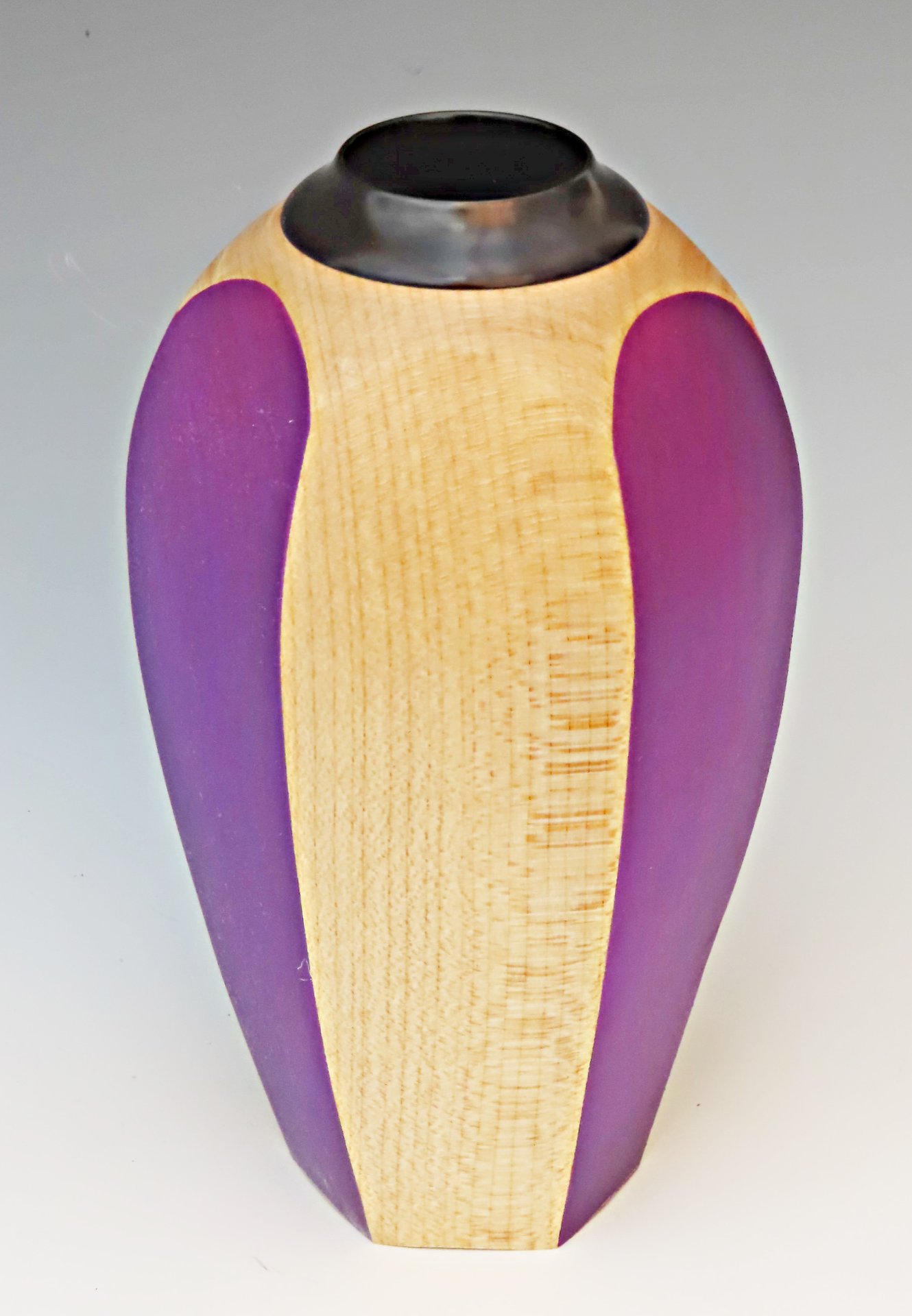 6 sided vase side view