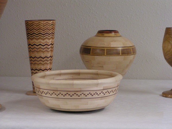 a few segmented turnings