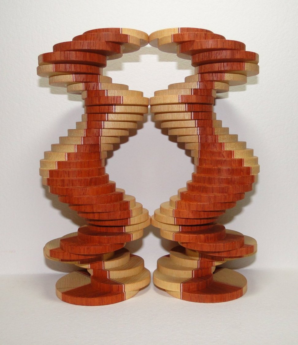 A new 33 step spiral pair with veneers.