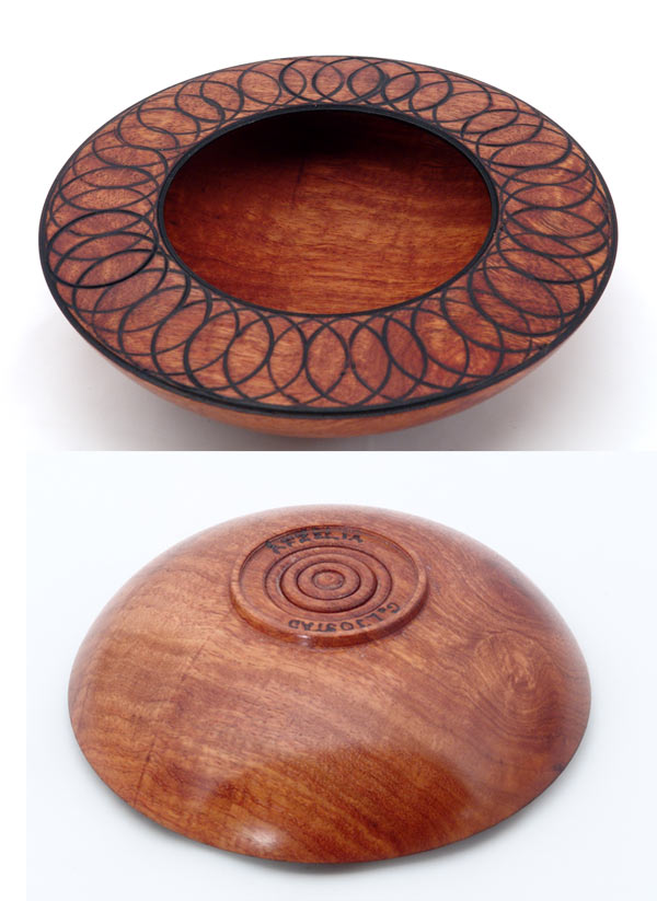 Afzelia Wide Rim Bowl