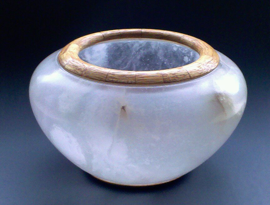 Alabaster bowl