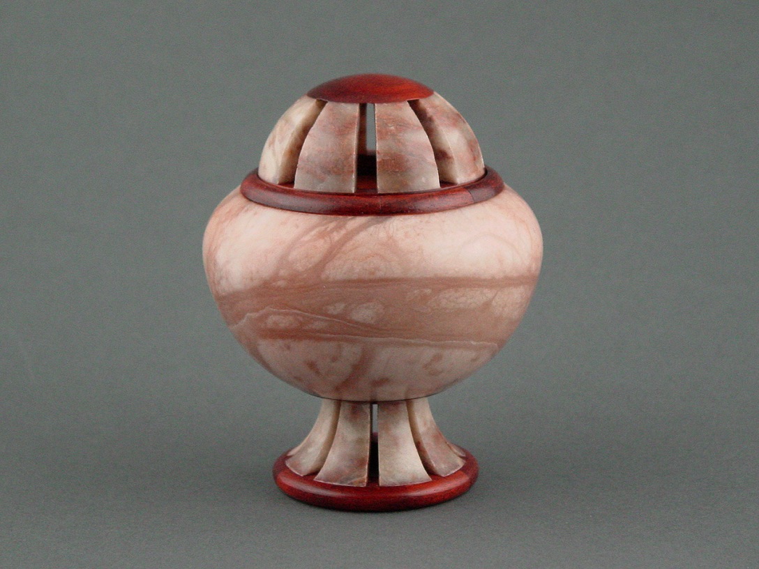 Alabaster Lidded Box