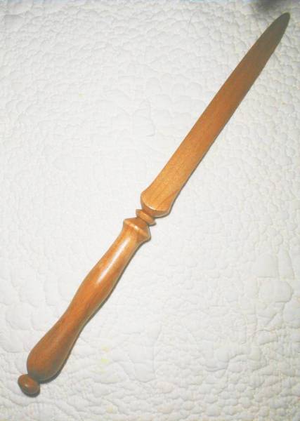 Alder Letter Opener