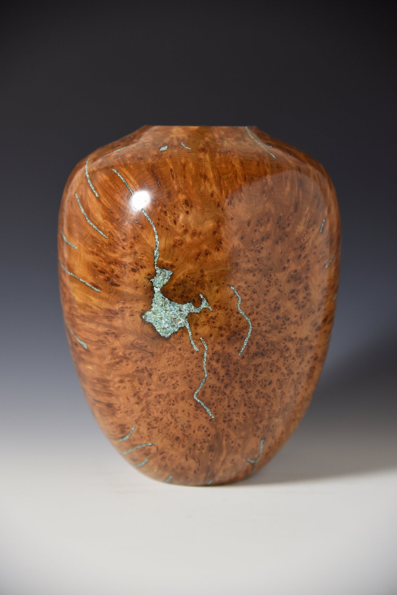 Alligator Juniper Burl Vase