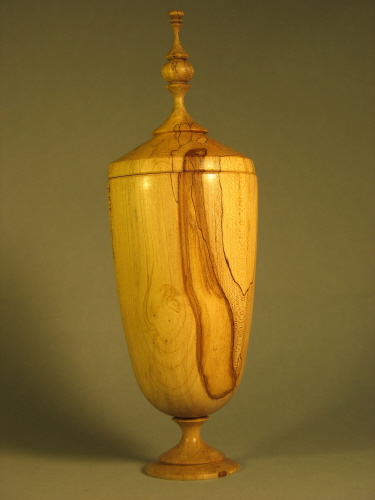 Ambrosia maple tall lidded box