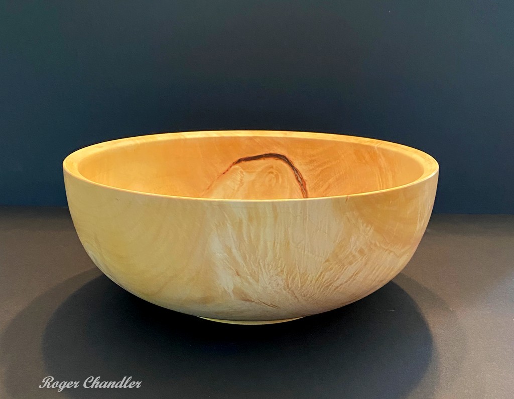 Amur Maple Bowl - front view