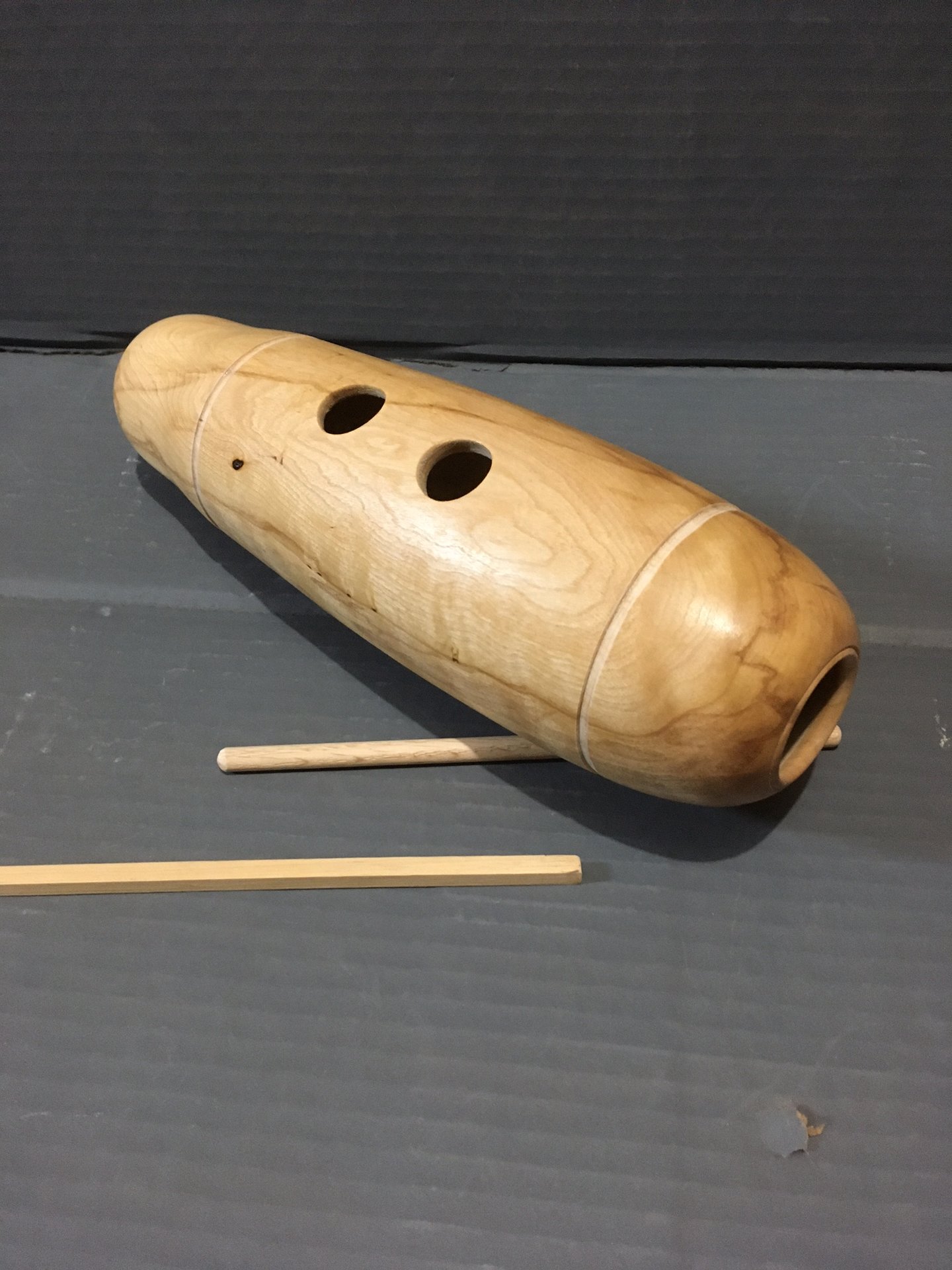 Another odd turning, back side