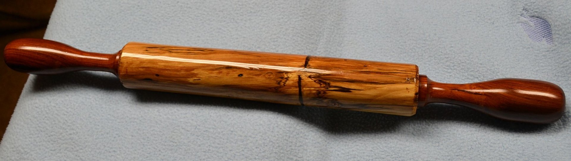Apple fruit wood with redhart handles