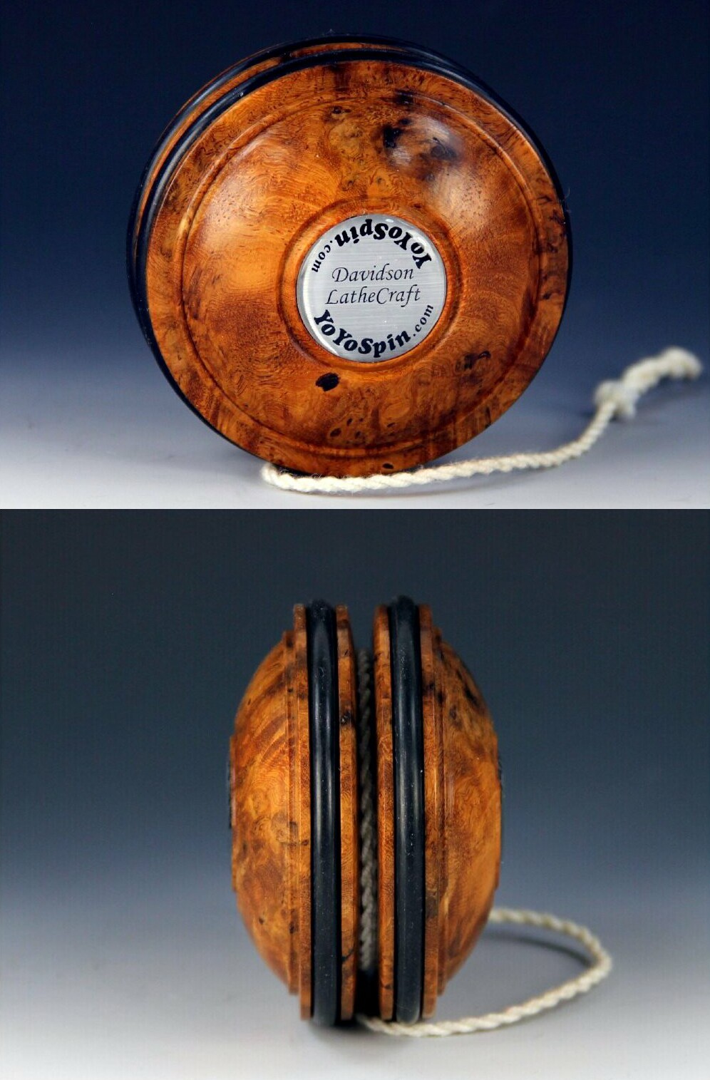 Asian Ironwood burl yo-yo