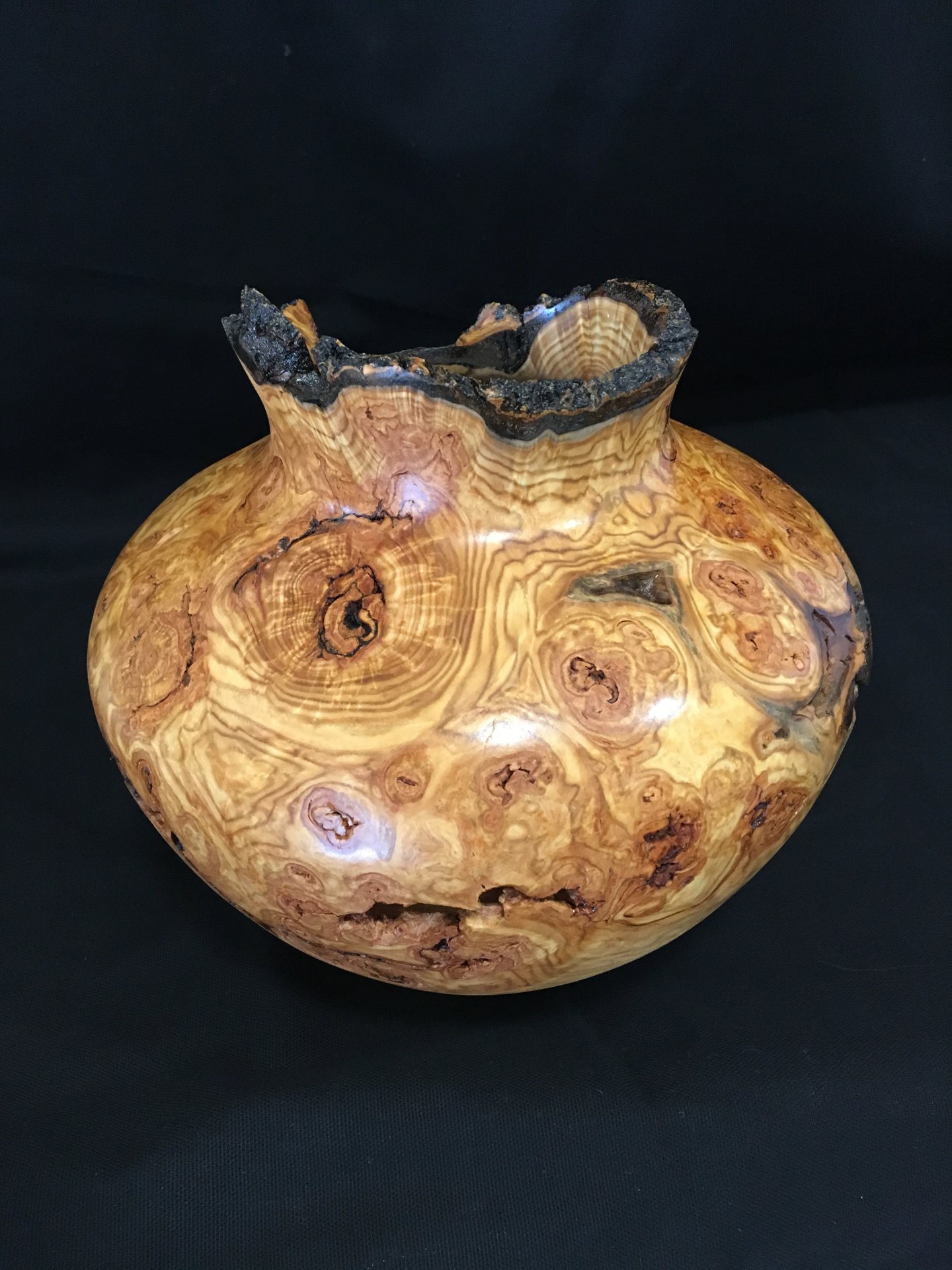 Aspen burl other side