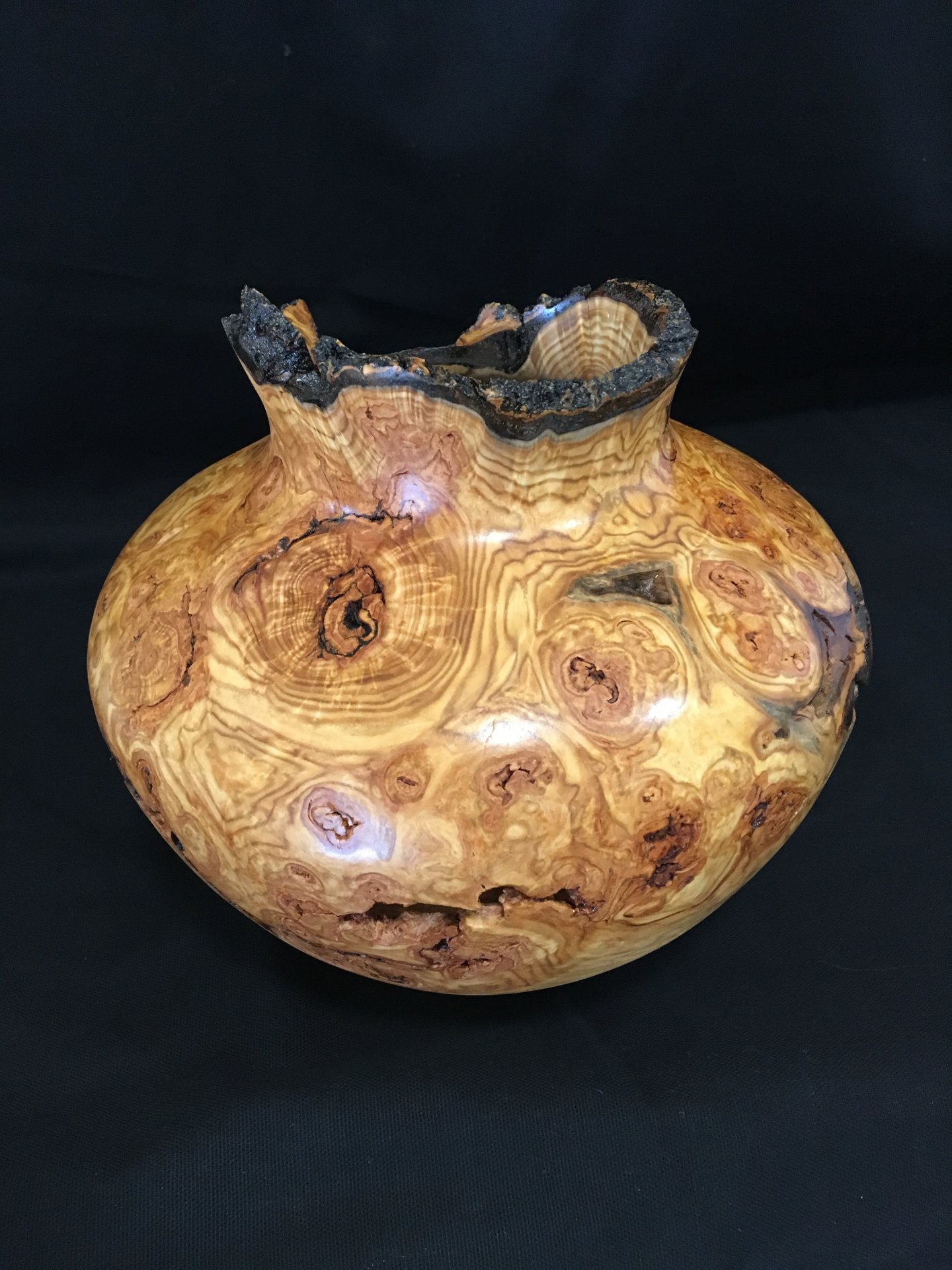 Aspen burl other side