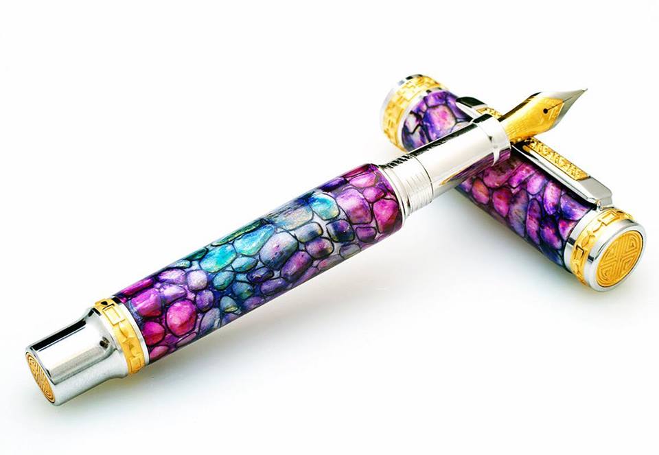 Aurora Borealis Fountain Pen