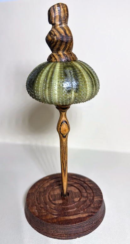 Ballerina Christmas ornament with auxiliary stand.