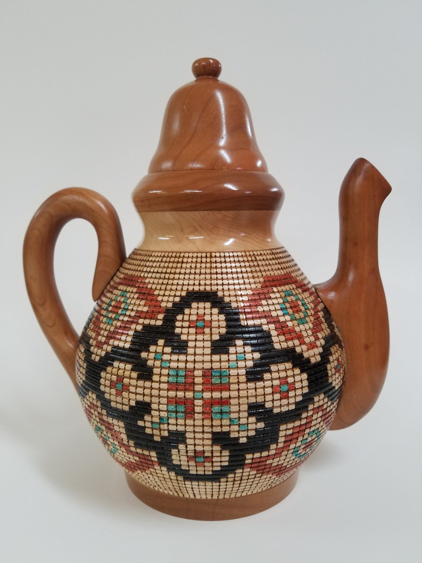 Basket Illusion Teapot