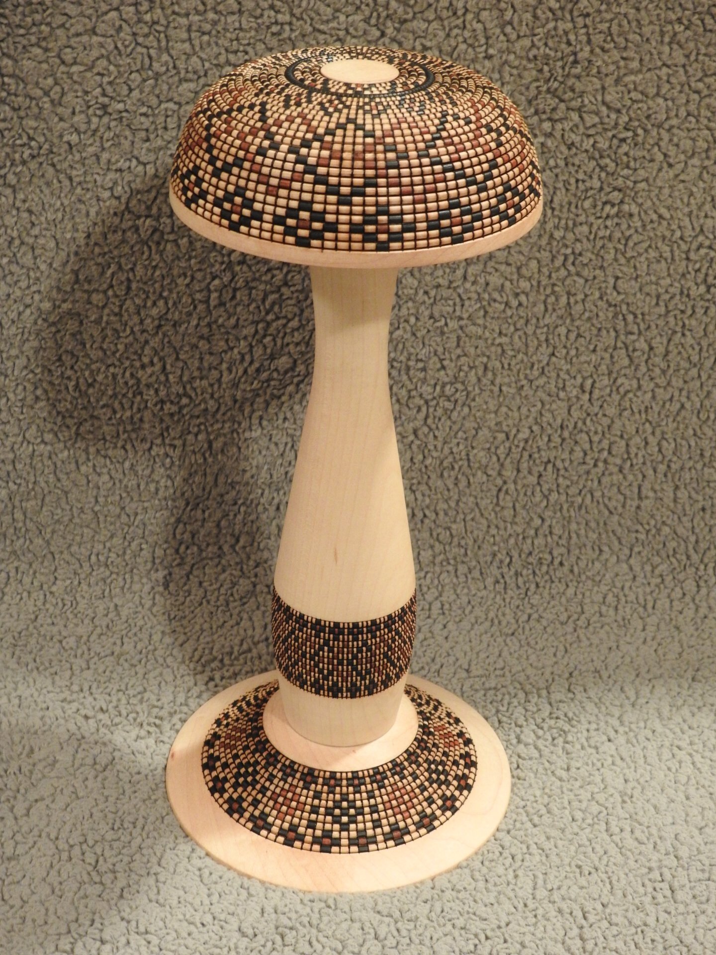 Basket Illusion Wig Stand