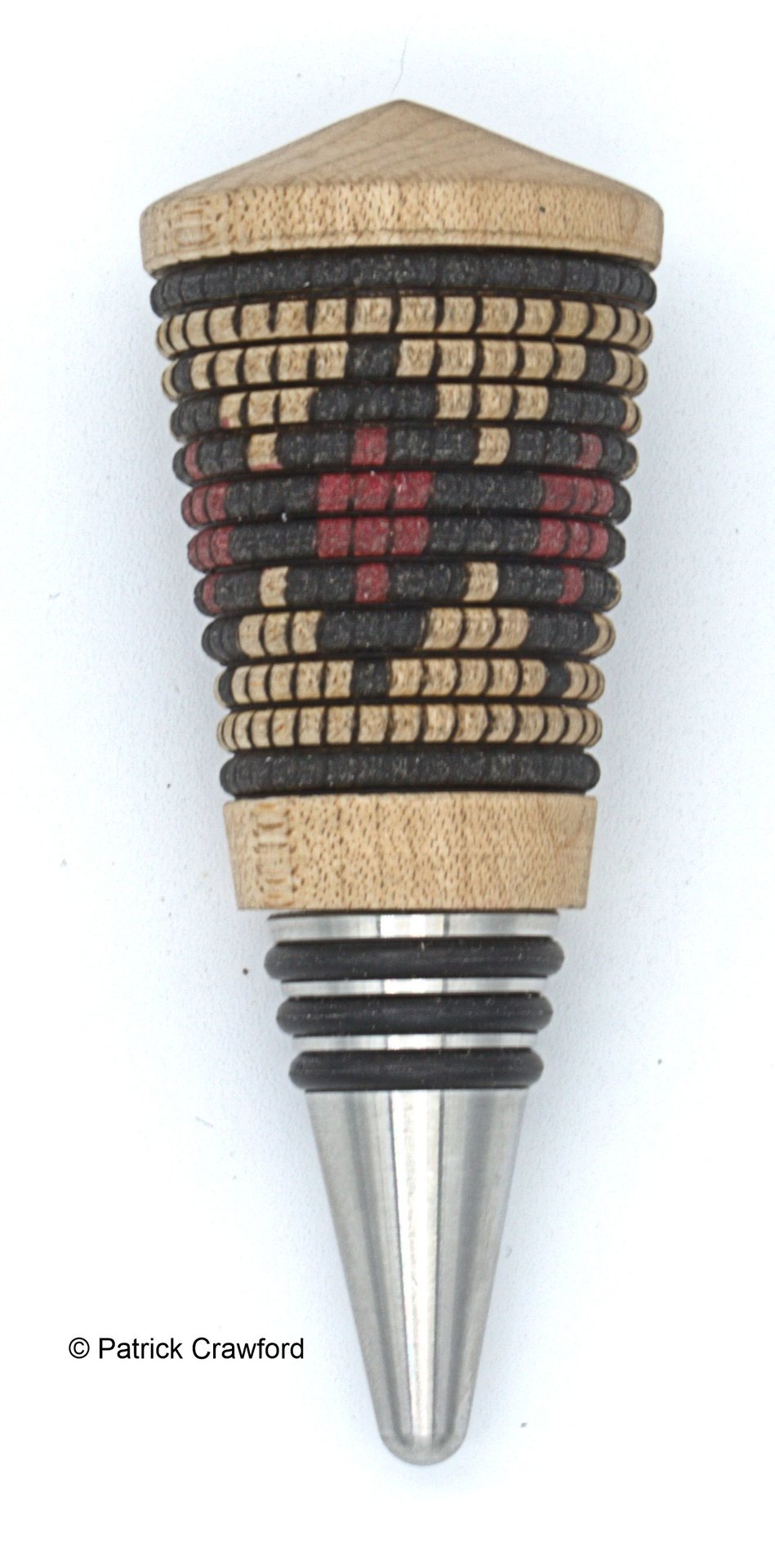 Basket Illusion Wine Bottle Stopper