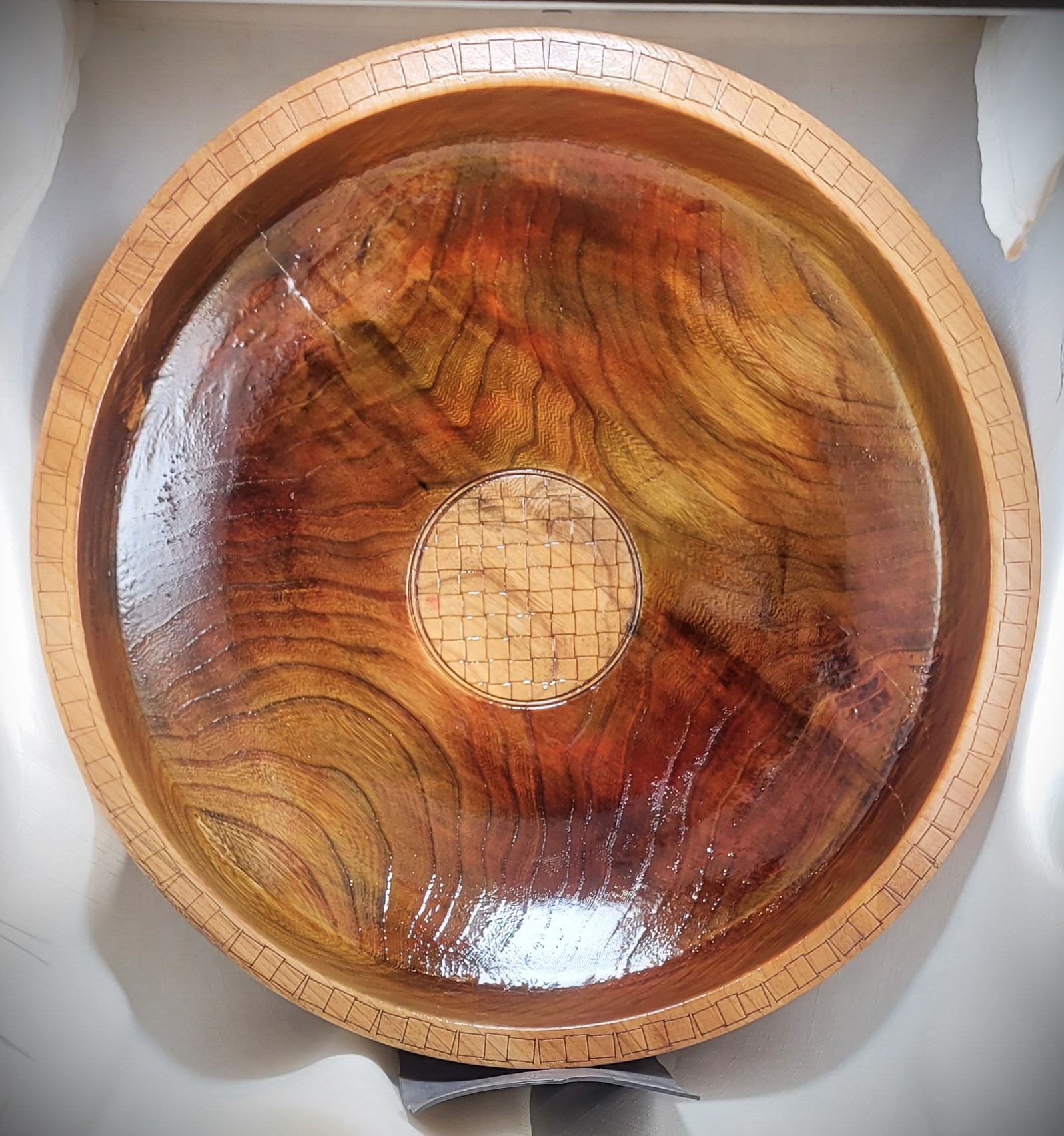 Basket Weave Ash bowl.