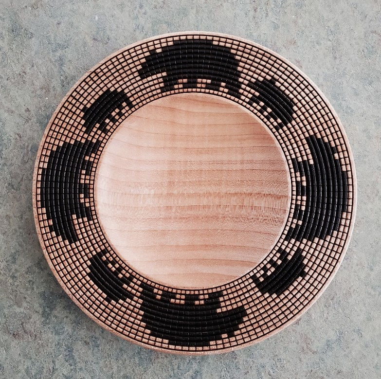 Bear Basket Illusion Plate