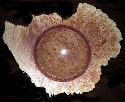 Big Leaf Maple Burl Bowl