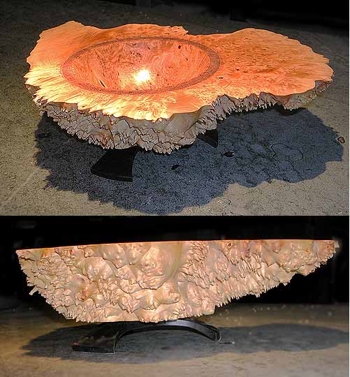 Big Leaf Maple Burl Bowl