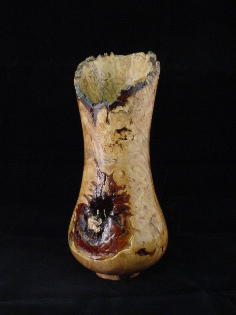 Big Leaf Maple Burl Vase